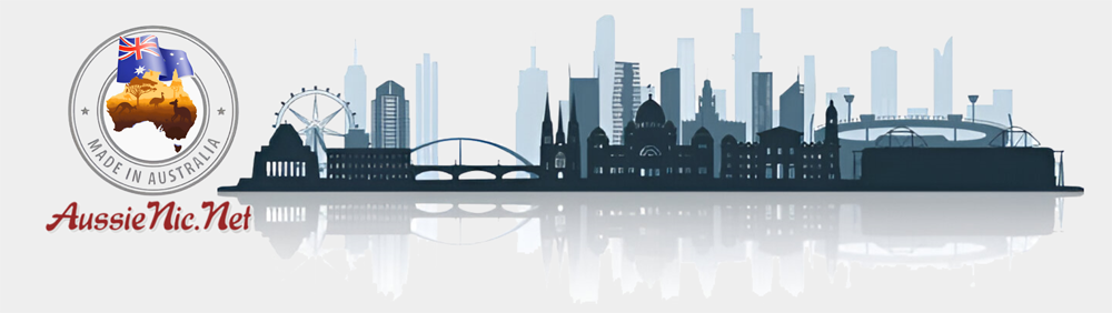 Made in Australia - Blue Hills Landscape Logo